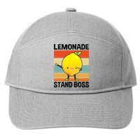 Lemonade Squad For Stand Boss Lemon Juice Summer 7-Panel Snapback Hat