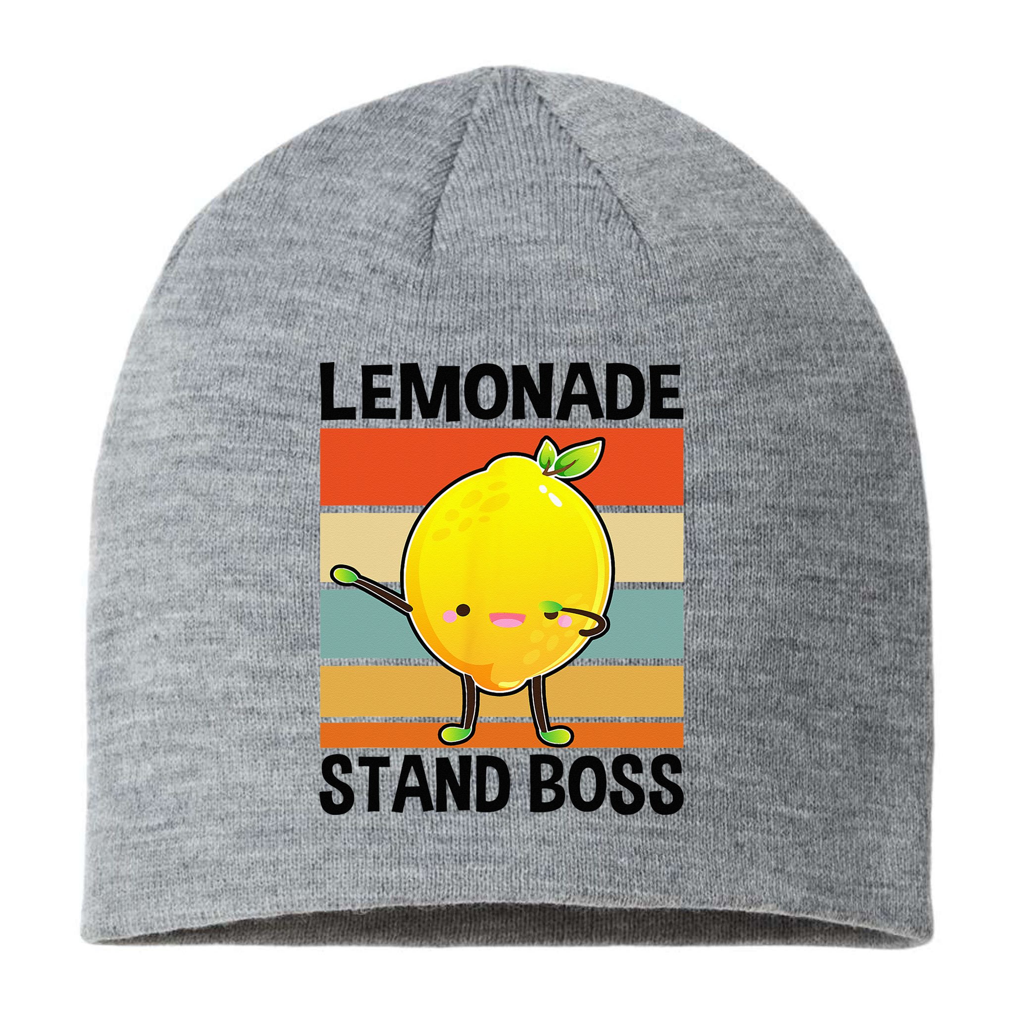 Lemonade Squad For Stand Boss Lemon Juice Summer Sustainable Beanie