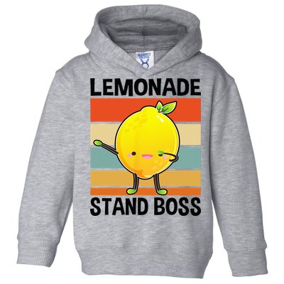 Lemonade Squad For Stand Boss Lemon Juice Summer Toddler Hoodie