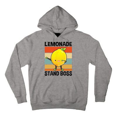 Lemonade Squad For Stand Boss Lemon Juice Summer Tall Hoodie