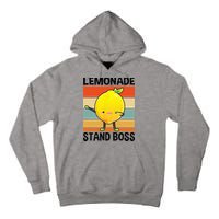 Lemonade Squad For Stand Boss Lemon Juice Summer Tall Hoodie