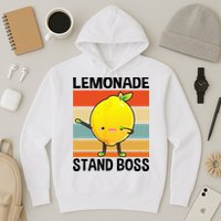 Lemonade Squad For Stand Boss Lemon Juice Summer Hoodie