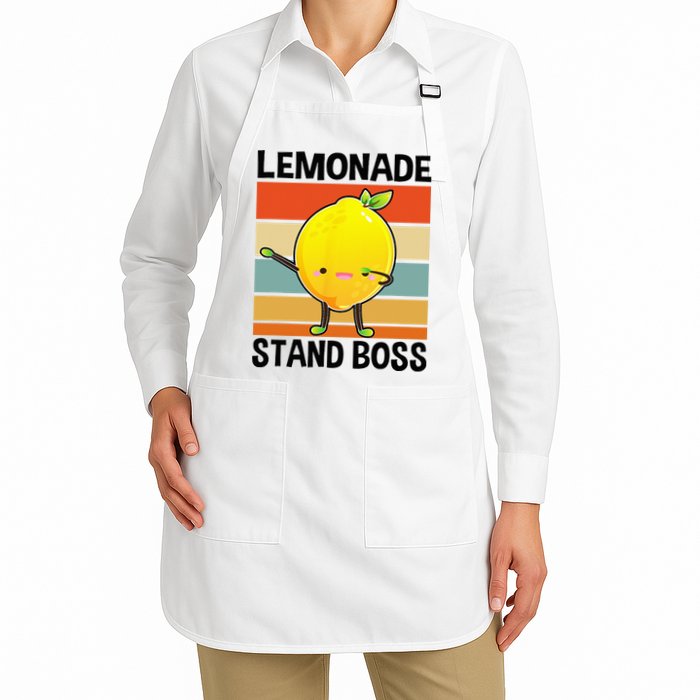 Lemonade Squad For Stand Boss Lemon Juice Summer Apron