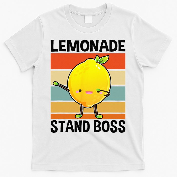 Lemonade Squad For Stand Boss Lemon Juice Summer T-Shirt