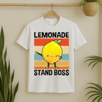 Lemonade Squad For Stand Boss Lemon Juice Summer T-Shirt