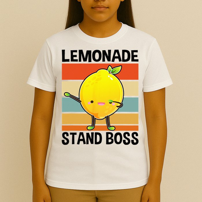 Lemonade Squad For Stand Boss Lemon Juice Summer T-Shirt