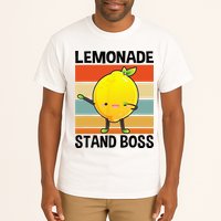 Lemonade Squad For Stand Boss Lemon Juice Summer Tall T-Shirt