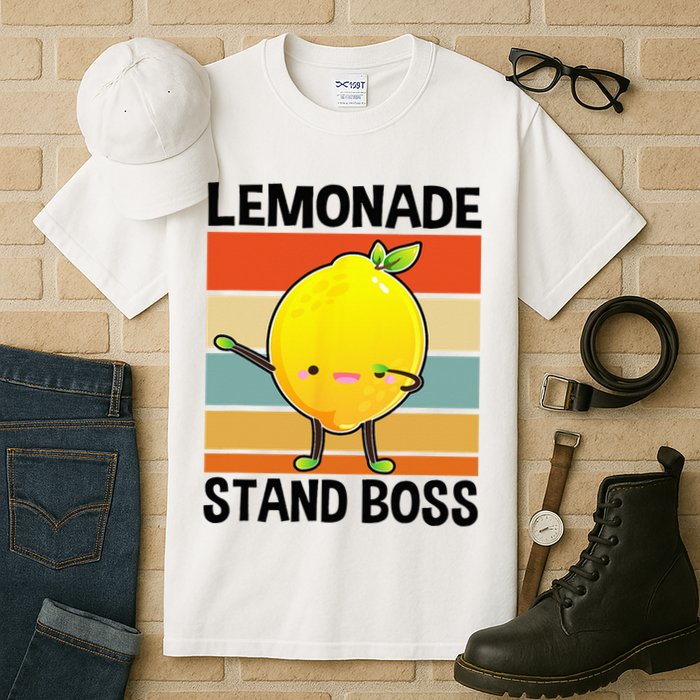 Lemonade Squad For Stand Boss Lemon Juice Summer Tall T-Shirt
