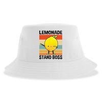 Lemonade Squad For Stand Boss Lemon Juice Summer Sustainable Bucket Hat