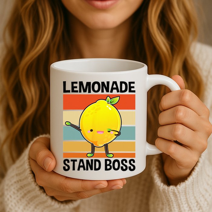 Lemonade Squad For Stand Boss Lemon Juice Summer Mug