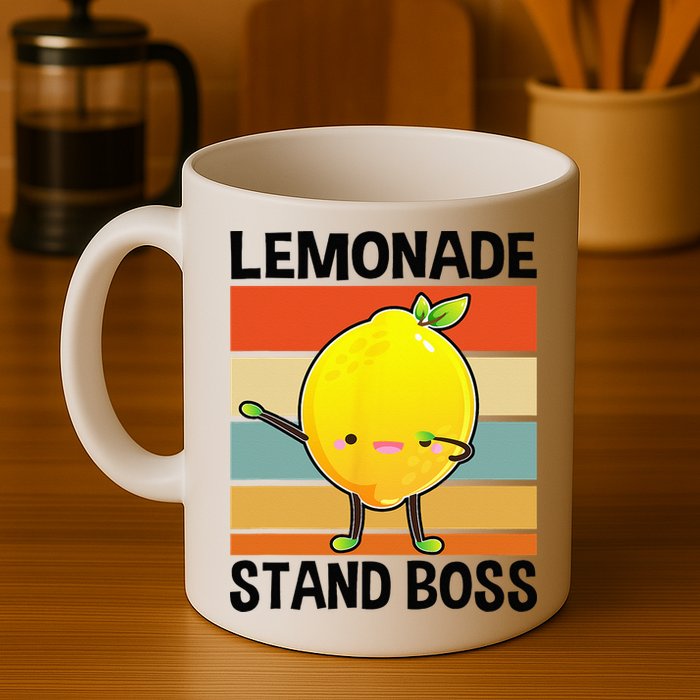 Lemonade Squad For Stand Boss Lemon Juice Summer Mug