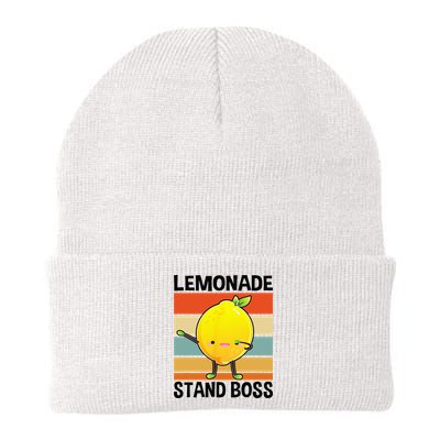 Lemonade Squad For Stand Boss Lemon Juice Summer Beanie