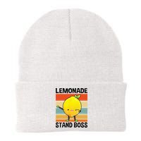 Lemonade Squad For Stand Boss Lemon Juice Summer Beanie