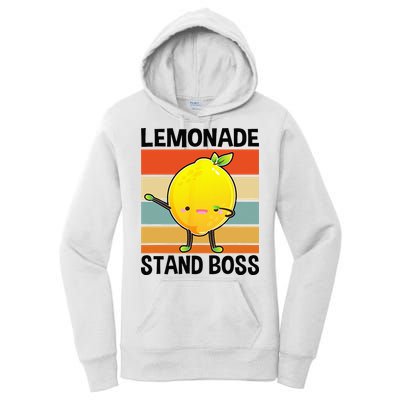 Lemonade Squad For Stand Boss Lemon Juice Summer Women's Pullover Hoodie