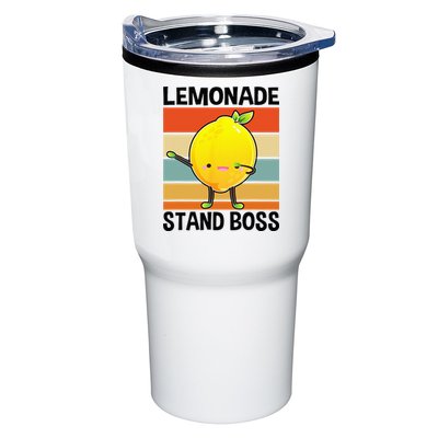 Lemonade Squad For Stand Boss Lemon Juice Summer Tumbler
