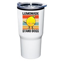 Lemonade Squad For Stand Boss Lemon Juice Summer Tumbler