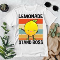 Lemonade Squad For Stand Boss Lemon Juice Summer Premium T-Shirt