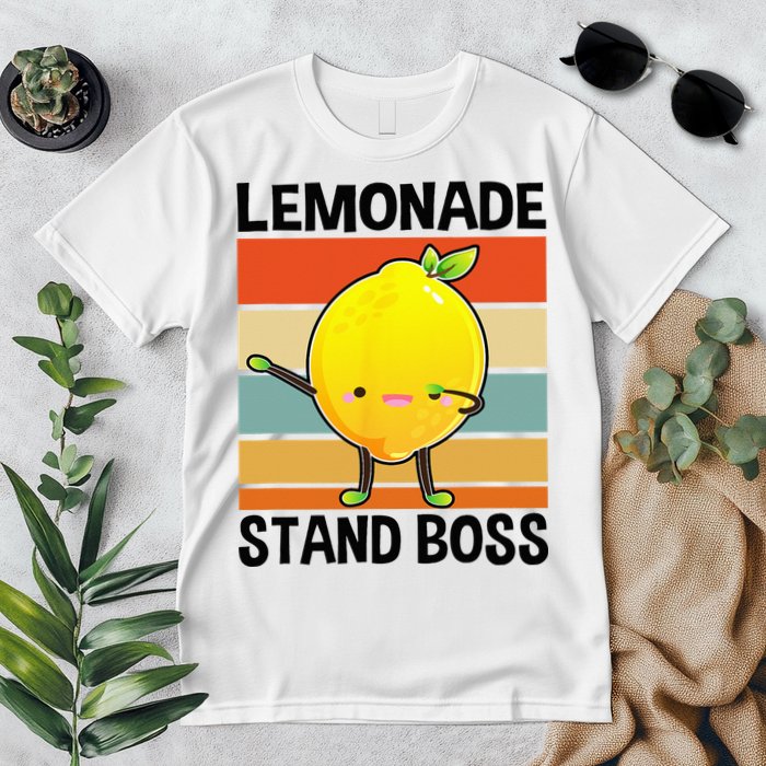 Lemonade Squad For Stand Boss Lemon Juice Summer Premium T-Shirt