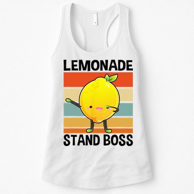 Lemonade Squad For Stand Boss Lemon Juice Summer Womens Tank Top