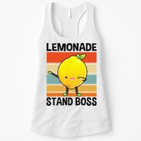 Lemonade Squad For Stand Boss Lemon Juice Summer Womens Tank Top