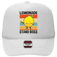 Lemonade Squad For Stand Boss Lemon Juice Summer Hat
