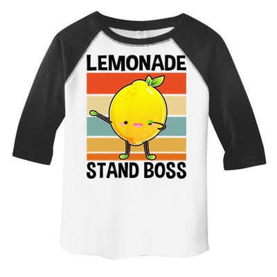 Lemonade Squad For Stand Boss Lemon Juice Summer Toddler Fine Jersey T-Shirt