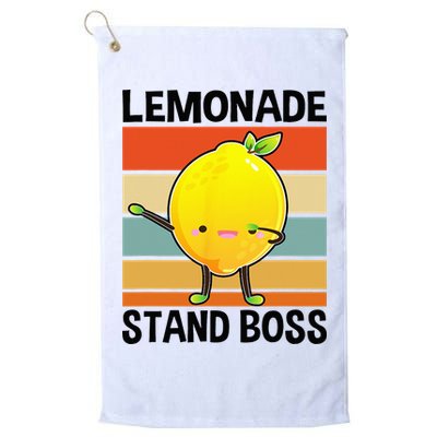 Lemonade Squad For Stand Boss Lemon Juice Summer Golf Towel