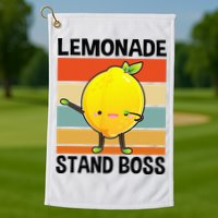 Lemonade Squad For Stand Boss Lemon Juice Summer Golf Towel