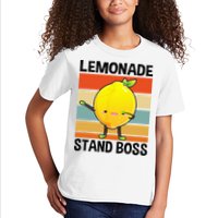 Lemonade Squad For Stand Boss Lemon Juice Summer Kids T-Shirt