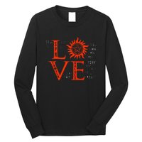 Love Supernatural For Men Women Kids Long Sleeve Shirt