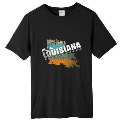 Louisiana State Flag Souvenir Gift Tall Fusion ChromaSoft Performance T-Shirt