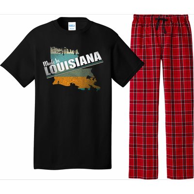 Louisiana State Flag Souvenir Gift Pajama Set