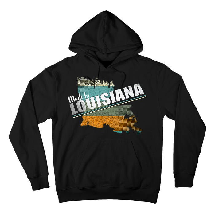 Louisiana State Flag Souvenir Gift Tall Hoodie