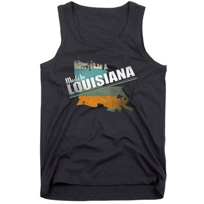 Louisiana State Flag Souvenir Gift Tank Top