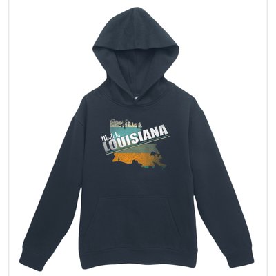 Louisiana State Flag Souvenir Gift Urban Pullover Hoodie