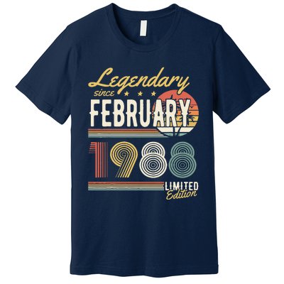 Legendary Since February 1988 – Happy Birthday Premium T-Shirt