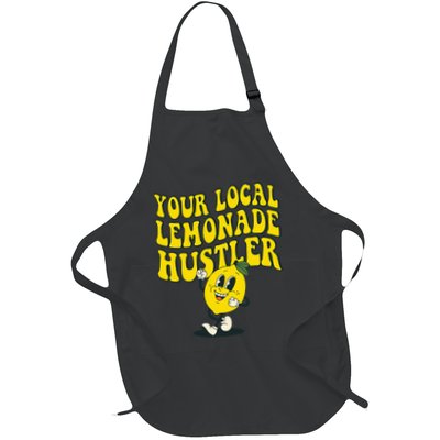 Lemon Stand Funny Lemonade Entrepreneur Full-Length Apron With Pockets