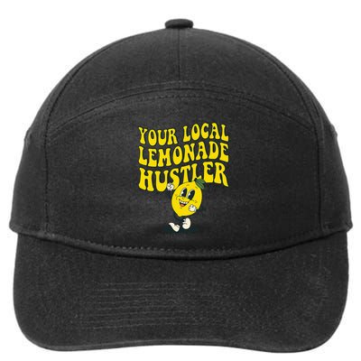 Lemon Stand Funny Lemonade Entrepreneur 7-Panel Snapback Hat