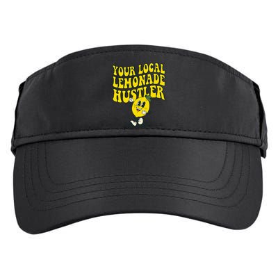 Lemon Stand Funny Lemonade Entrepreneur Adult Drive Performance Visor