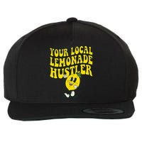 Lemon Stand Funny Lemonade Entrepreneur Wool Snapback Cap