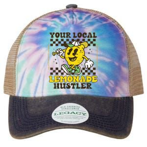 Lemon Stand Funny Lemonade Entrepreneur For Boy Girl Crew Legacy Tie Dye Trucker Hat