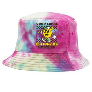 Lemon Stand Funny Lemonade Entrepreneur For Boy Girl Crew Tie-Dyed Bucket Hat