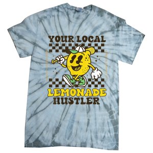 Lemon Stand Funny Lemonade Entrepreneur For Boy Girl Crew Tie-Dye T-Shirt