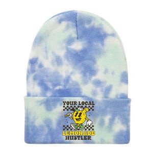 Lemon Stand Funny Lemonade Entrepreneur For Boy Girl Crew Tie Dye 12in Knit Beanie