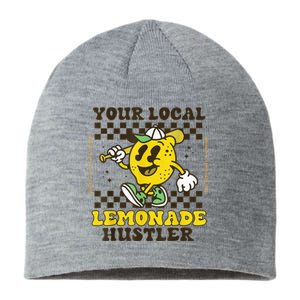 Lemon Stand Funny Lemonade Entrepreneur For Boy Girl Crew Sustainable Beanie