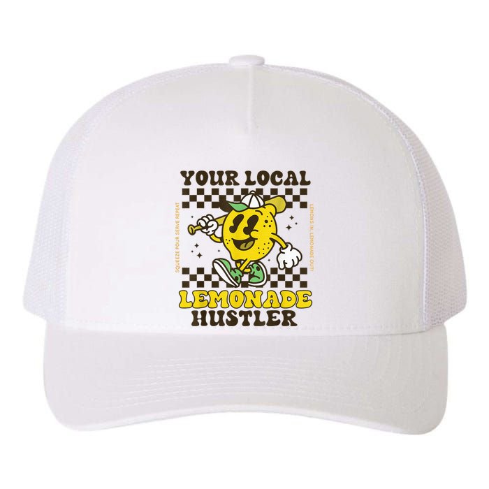 Lemon Stand Funny Lemonade Entrepreneur For Boy Girl Crew Yupoong Adult 5-Panel Trucker Hat