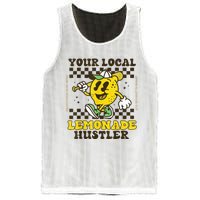 Lemon Stand Funny Lemonade Entrepreneur For Boy Girl Crew Mesh Reversible Basketball Jersey Tank