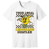 Lemon Stand Funny Lemonade Entrepreneur For Boy Girl Crew Premium T-Shirt