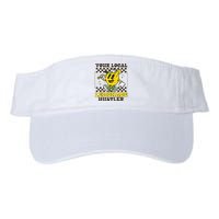 Lemon Stand Funny Lemonade Entrepreneur For Boy Girl Crew Valucap Bio-Washed Visor