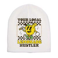 Lemon Stand Funny Lemonade Entrepreneur For Boy Girl Crew Short Acrylic Beanie